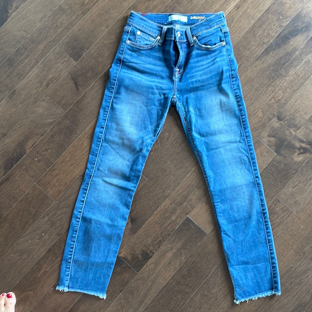 7 For all man kind jeans size 25